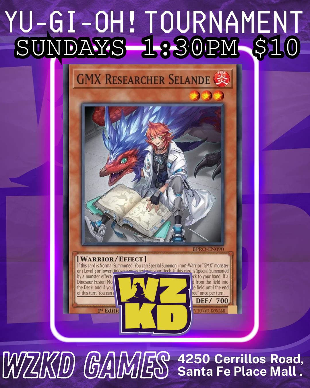 Calendar  WZKD Games