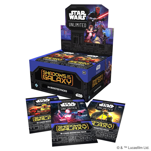 Star Wars: Unlimited TCG Shadows of the Galaxy Booster Box