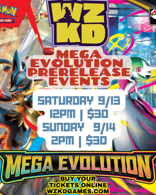 MEGA EVOLUTION PRERELEASE