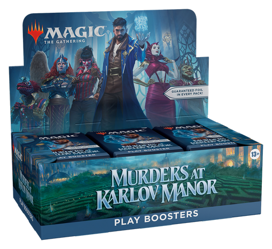 Murders at Karlov Manor Play Booster Display