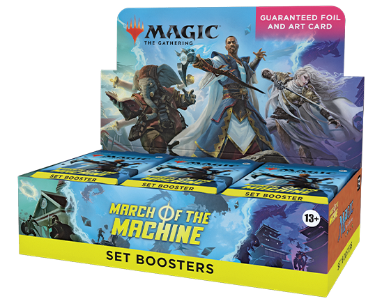 March of the Machine - Set Booster Display